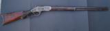 Winchester 1873 Special Order Deluxe Rifle with 4X Burl Walnut - 20 of 20