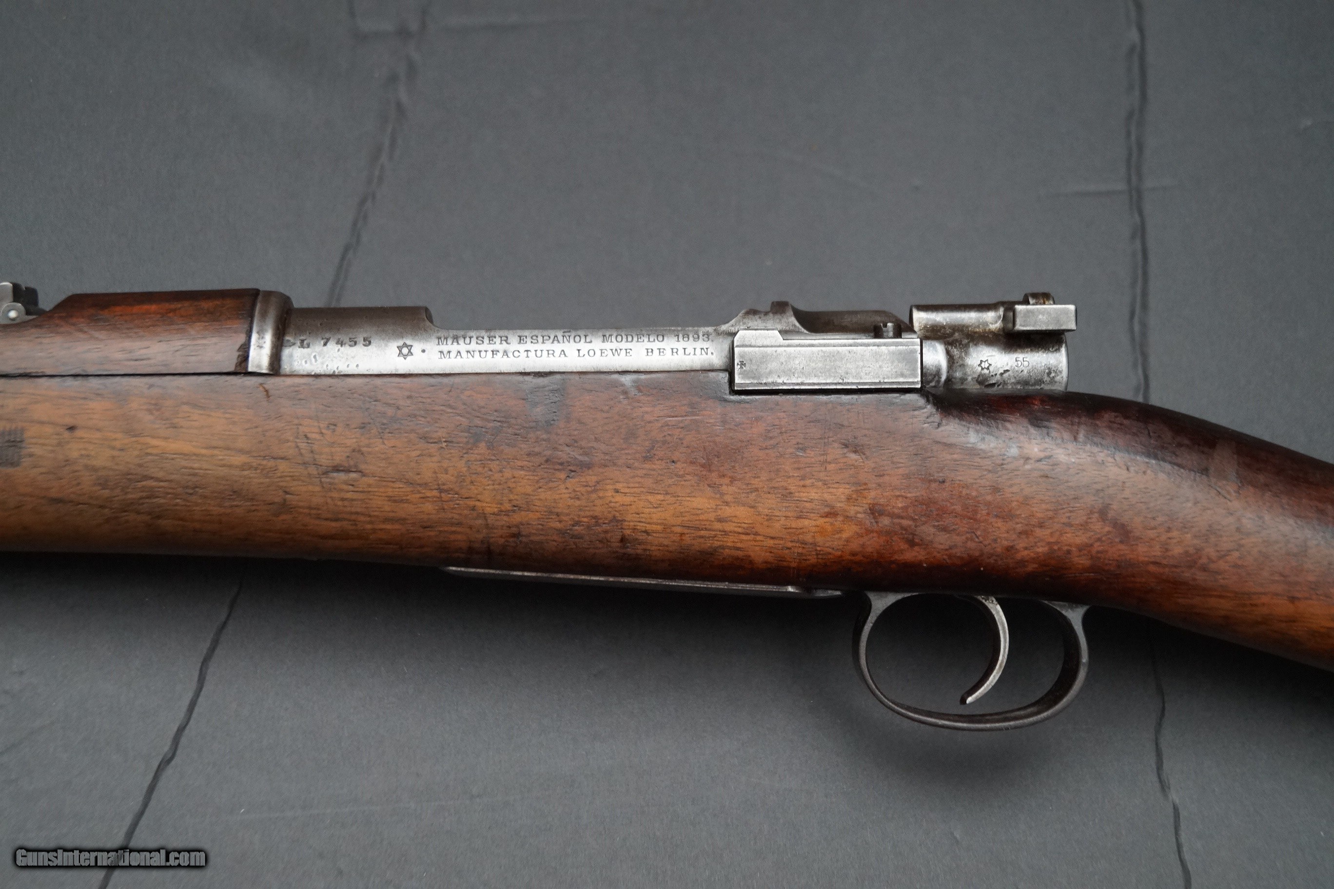 Antique Spanish Mauser Model 1893 Span-Am War Captured for sale