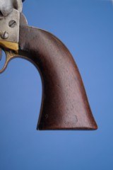 Early Colt Model 1860 Army 4 Screw Percussion Revolver Made in 1861, Ainsworth Sub-Inspected - 15 of 20
