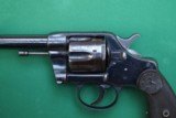 Antique Colt Model Double Action New Army Revolver
with Scarce 