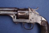 Nice Untouched Merwin Hulbert Company Large Frame Open Top Single Action Revolver in Frontier Cal. 44 Winchester 1873 - 4 of 18