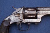 Nice Untouched Merwin Hulbert Company Large Frame Open Top Single Action Revolver in Frontier Cal. 44 Winchester 1873 - 3 of 18