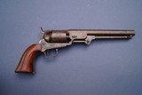 Nice Early Colt Model 1851 Navy Squareback Revolver in Untouched Attic Fresh Condition