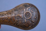 Original Civil War Era Powder Flask w/slanted spout for Colt 1851 Navy, 1860 Army, 1861 Navy Percussion Revolvers - 3 of 14