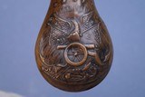 Original Civil War Era Powder Flask w/slanted spout for Colt 1851 Navy, 1860 Army, 1861 Navy Percussion Revolvers - 12 of 14