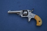 Cased Factory Engraved Forehand and Wadsworth Sidehammer Revolver - 2 of 7