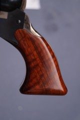 Colt No. 5 Texas Paterson Revolver by Uberti imported by Cimarron w/ Box & Paperwork. Charcoal Blue with Fancy Grips - 8 of 12