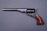 Colt No. 5 Texas Paterson Revolver by Uberti imported by Cimarron w/ Box & Paperwork. Charcoal Blue with Fancy Grips - 6 of 12