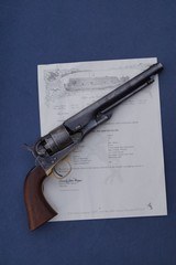 US Martial Purchased Colt 1860 Army Revolver .44 Caliber, High Condition with Factory Letter and All Matching Numbers