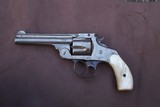 Smith and Wesson 38 DA Revolver with Pearl Grips