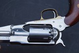 Stainless Steel Remington Model 1863 .44 Cal Percussion Revolver with Holster - 10 of 13