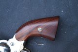 Stainless Steel Remington Model 1863 .44 Cal Percussion Revolver with Holster - 6 of 13