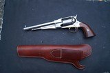 Stainless Steel Remington Model 1863 .44 Cal Percussion Revolver with Holster - 2 of 13