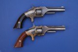Rare Consecutive Serial Numbered Pair of
Smith and Wesson Model One, 1st Issue Revolvers