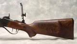 Shiloh Sharps 1874 .45-70 Engraved bull barrel 30 in. Nice Rifle! - 12 of 20