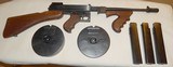 Auto Ordnance Thompson 1928 SMG Class 3 Full auto w/case, drums, mags, acc - 18 of 19