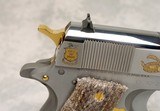 Colt Legacy Edition Rattlesnake 1911, by America Remembers. NIB! Rare!W/wood/glass display case, cert. of authenticity, - 4 of 17