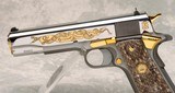 Colt Legacy Edition Rattlesnake 1911, by America Remembers. NIB! Rare!W/wood/glass display case, cert. of authenticity, - 6 of 17