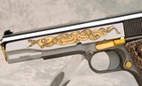 Colt Legacy Edition Rattlesnake 1911, by America Remembers. NIB! Rare!W/wood/glass display case, cert. of authenticity, - 8 of 17