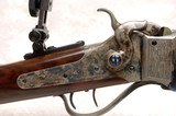 1874 Sharps Freund Custom rifle .50-90 by Schuetzen Gun Co. Never Fired! - 7 of 19