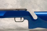 Anschutz 2007/2013 .22 LR 19 in. Heavy barrel Pearl Blue Stock w/box, papers - 10 of 19
