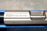 Anschutz 2007/2013 .22 LR 19 in. Heavy barrel Pearl Blue Stock w/box, papers - 13 of 19
