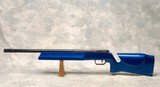 Anschutz 2007/2013 .22 LR 19 in. Heavy barrel Pearl Blue Stock w/box, papers - 19 of 19