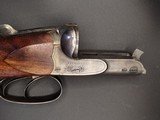 Charles Daly, Prussian Lindner 12 gauge with beautiful, original Damascus barrels - 5 of 15