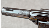 COLT SAA 3RD GENERATION SHERIFF"S MODEL 44-40 & 44 SPECIAL HOWARD M. DOVE ENGRAVED - 10 of 12
