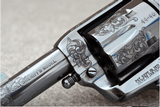 COLT SAA 3RD GENERATION SHERIFF"S MODEL 44-40 & 44 SPECIAL HOWARD M. DOVE ENGRAVED - 3 of 12