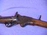 Spencer Model 1860, 52 Rimfire Carbine with UniqueCarved Buffalo Head Butt Scott - 10 of 15