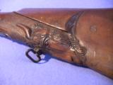 Spencer Model 1860, 52 Rimfire Carbine with UniqueCarved Buffalo Head Butt Scott - 5 of 15
