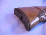 Spencer Model 1860, 52 Rimfire Carbine with UniqueCarved Buffalo Head Butt Scott - 12 of 15