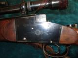 WALTHER .22 CALIBUR RIFLE, SINGLE SHOT, WITH HENSOLDT/WETZLAR SCOPE - 3 of 9