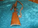 WALTHER .22 CALIBUR RIFLE, SINGLE SHOT, WITH HENSOLDT/WETZLAR SCOPE - 1 of 9