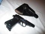 German PP .32 Pistol Marked RJ=RechsJustizministerium w/Holster - 1 of 10
