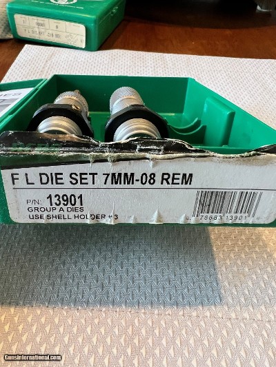 7mm 08 Caliber / RCBS Reloading Dies