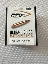 Nosler RDF Bullets