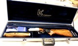 Krieghoff k80 12/32" Sporting, Monarch Engraved, Parcours bbl, Exhibition Greenwood Stk **LOTS OF PICS** - 3 of 20