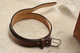 LEATHER POUCH & BELT HAND TOOLED - 5 of 5