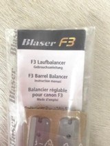 Blaser F16 & F3 Factory sealed BARREL WEIGHT SET - 2 of 5