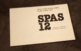 FRANCHI SPAS -12 w/HOOK & RARE MANUAL & PARTS DIA LOTS OF PHOTOS - 19 of 20