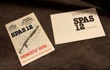 FRANCHI SPAS -12 w/HOOK & RARE MANUAL & PARTS DIA LOTS OF PHOTOS - 17 of 20