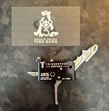 TriggerTech AR15 Adaptable Flat SS/Blk Two Stage Trigger AR0-TBS-25-NNF