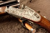 Krieghoff Neptune Sidelock Drilling 20ga's over a 7 X 57- MUST SEE PHOTOS - 7 of 20