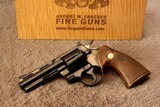 REAL Colt Python 4" Blue, Minty Original, TONS of Pics - 1 of 18