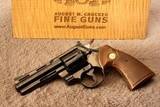 REAL Colt Python 4" Blue, Minty Original, TONS of Pics - 2 of 18