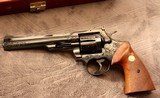 Colt Trooper Factory Engraved- As New in Case- Rare of the Rare - 2 of 17