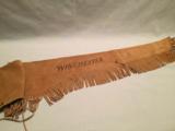 Genuine Suede Leather Case with Western Fringes - 1 of 2