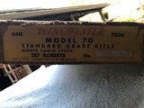 Winchester MOD 70 Pre 64 "Unfired - Original Box"
257 Roberts
MFG 1954 - 4 of 20